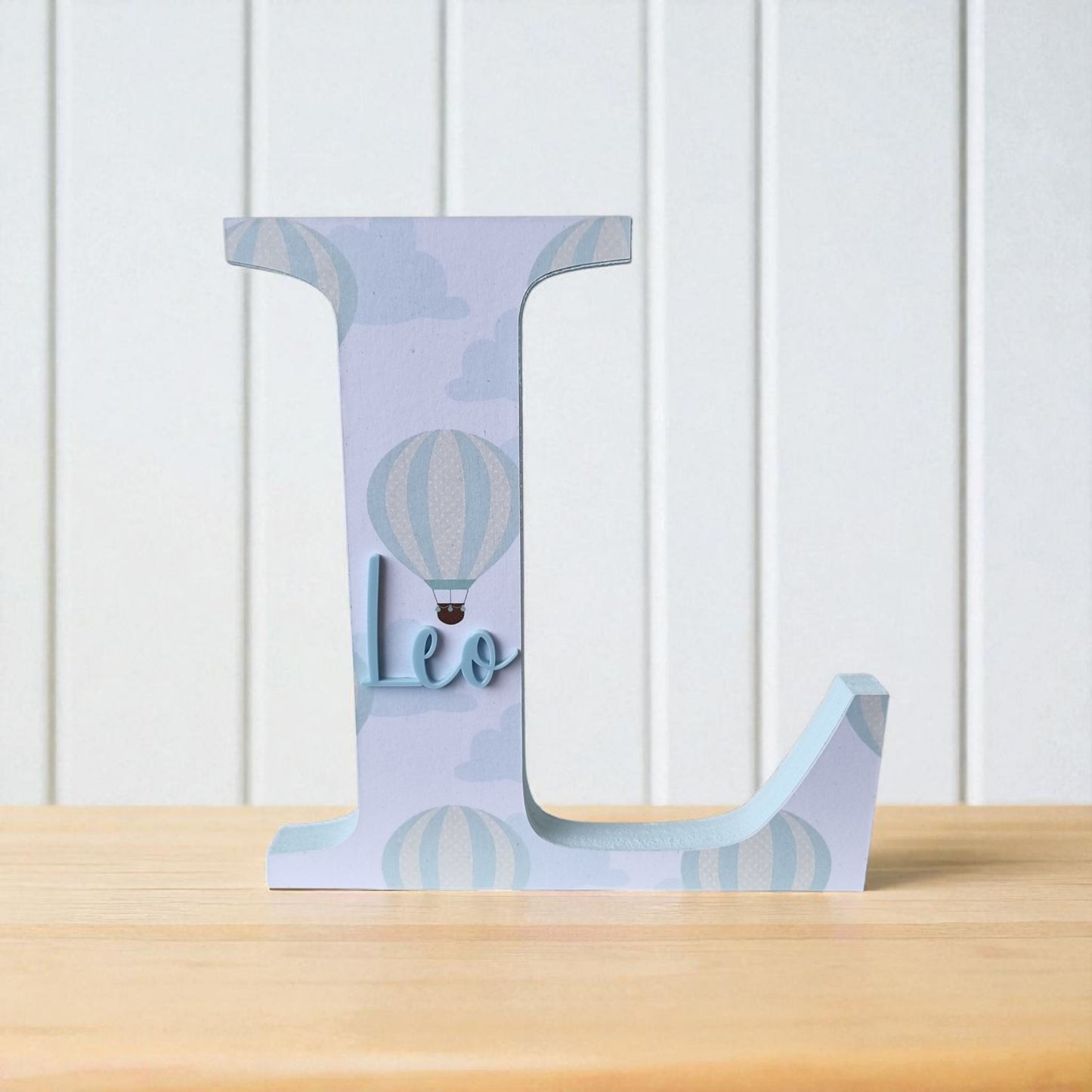 20cm FREESTANDING LETTER - HOT AIR BALLOONS