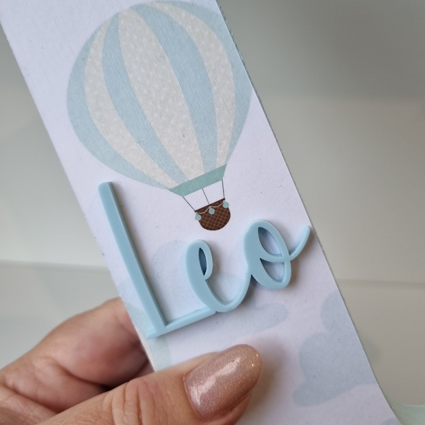 20cm FREESTANDING LETTER - HOT AIR BALLOONS