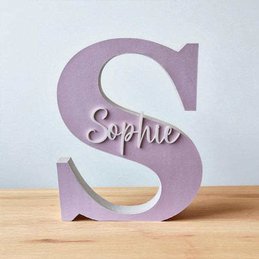 20cm FREESTANDING LETTER - ICE CREAM SUNDAE