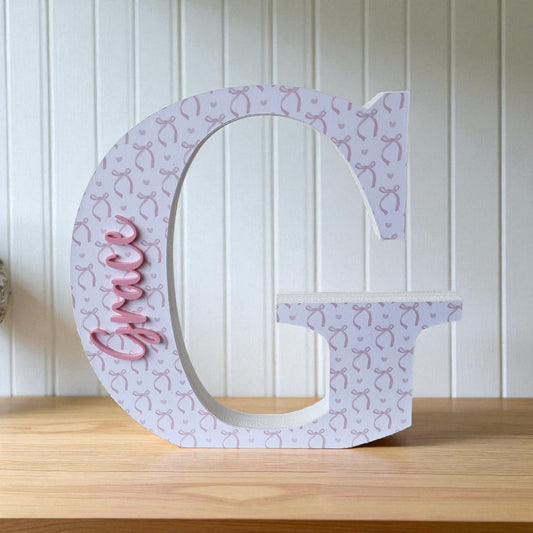 20cm FREESTANDING LETTER - SO BOWTIFUL