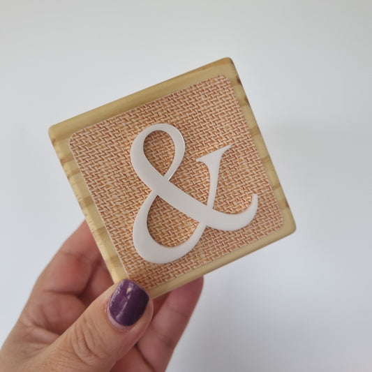 CHARACTER BLOCK - AMPERSAND