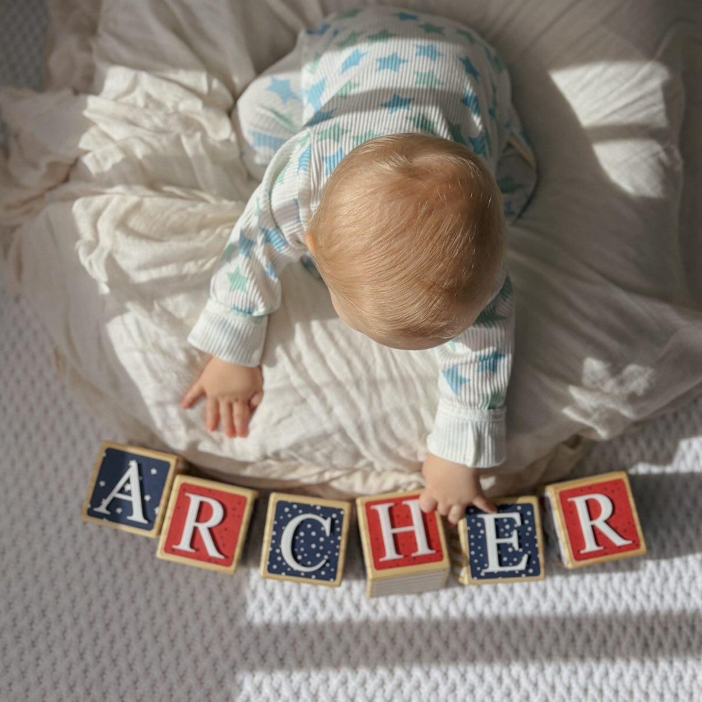 NAME BLOCKS - STARS & STRIPES
