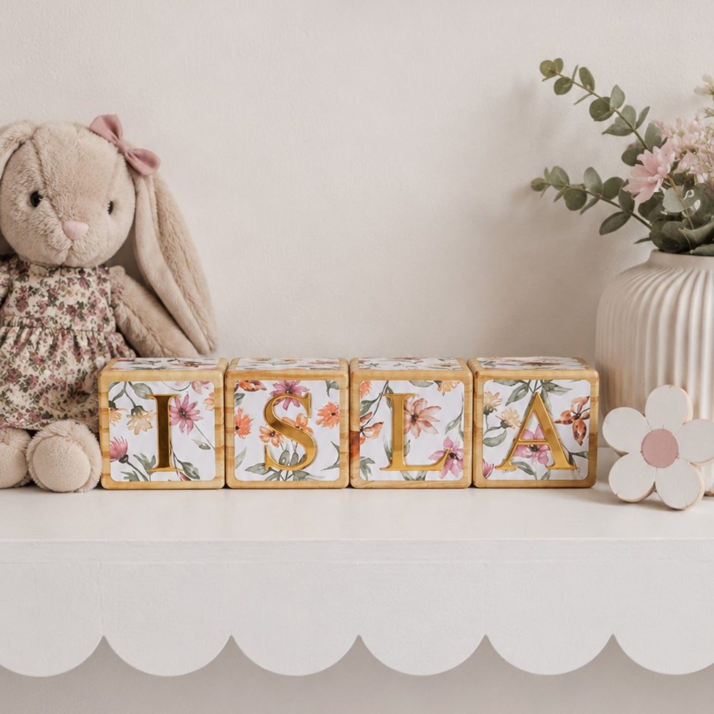 NAME BLOCKS - LITTLE WILDFLOWER