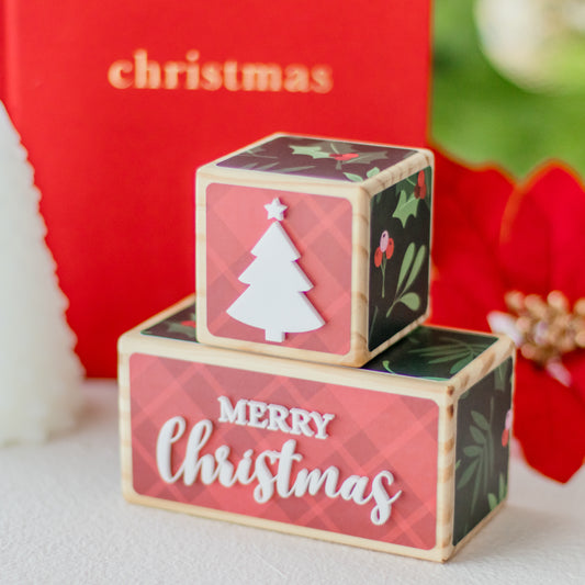 MERRY CHRISTMAS SET - WHITE