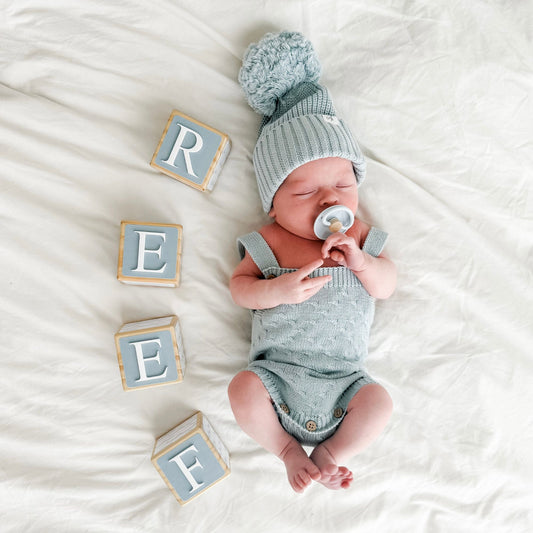 NAME BLOCKS - OCEAN WAVES