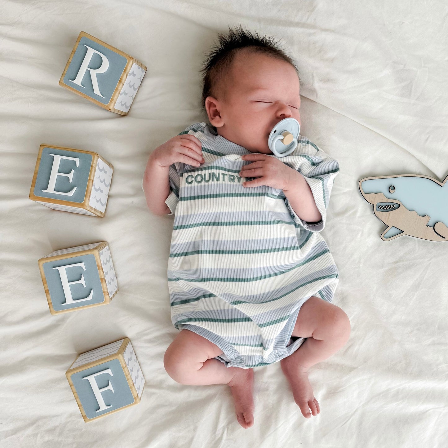 NAME BLOCKS - OCEAN WAVES