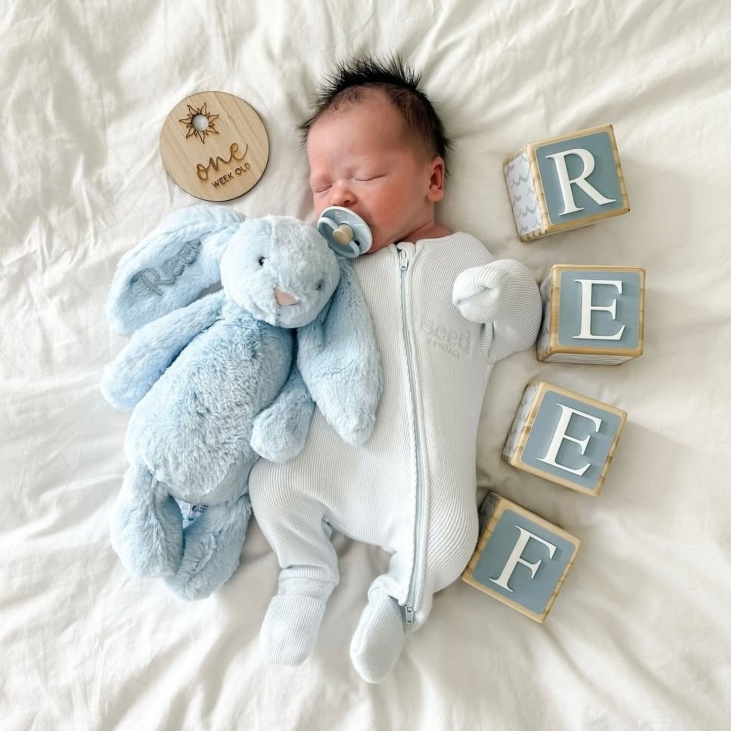 NAME BLOCKS - OCEAN WAVES