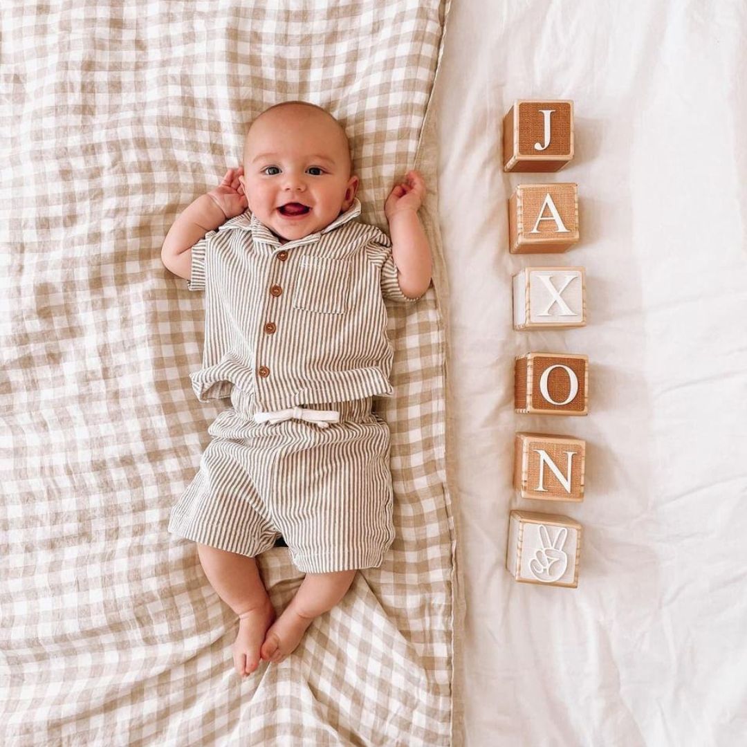NAME BLOCKS - SANDY DAYS