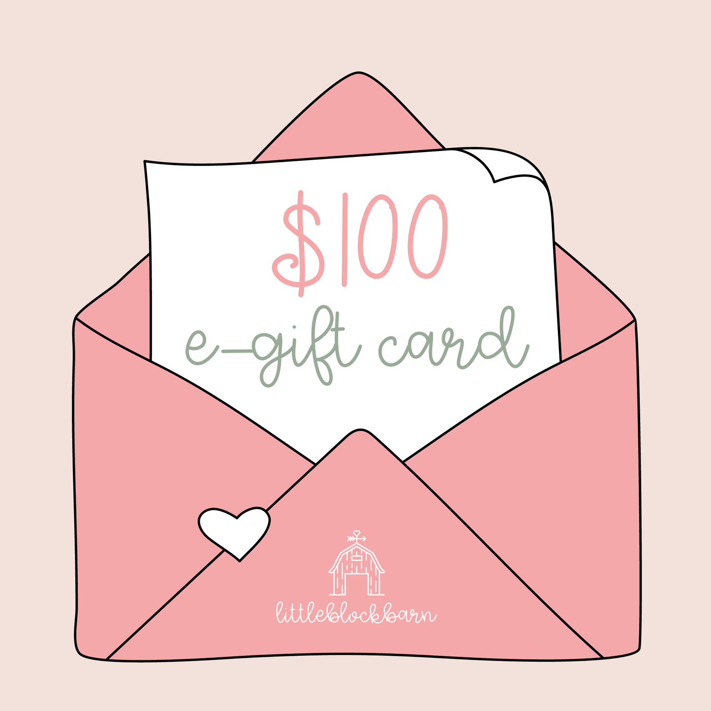 $100 e-GIFT CARD