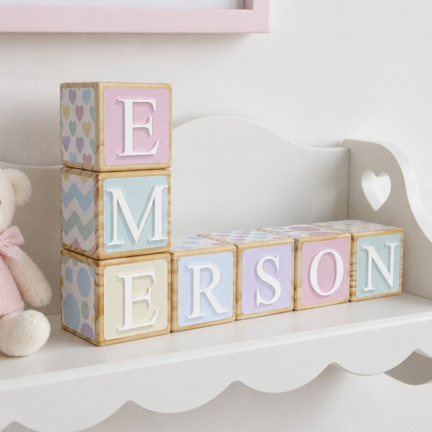 NAME BLOCKS - ICE CREAM SUNDAE
